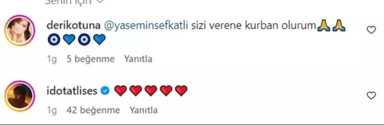 Derya Tuna, gelini Yasemin Şefkatli ve torununa kayıtsız kalamadı