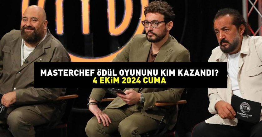 MASTERCHEF ÖDÜL OYUNU 4 EKİM 2024: MasterChef ödül oyununu kim kazandı? Şeflerin değerlendirmesinin ardından…