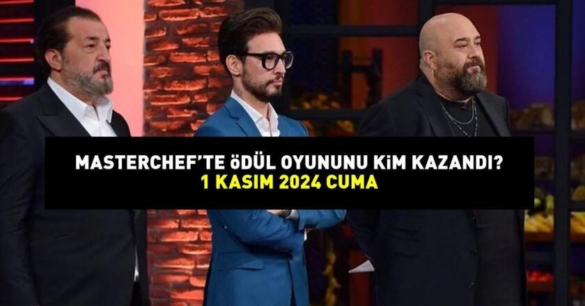 MASTERCHEF’E 200 BİN TL ÖDÜL! 1 Kasım 2024’teki MasterChef ödül oyununu kim kazandı? Şefler kararını verdi!